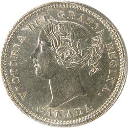 Canada Ten Cents 1880H Obv 1 ICCS MS-62