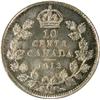 Image 2 : Canada Ten Cents 1913 Sm Lvs ICCS MS-62