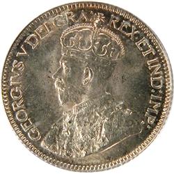 Canada Ten Cents 1935 PCGS MS-64