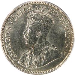 Canada Ten Cents 1936 PCGS MS-63