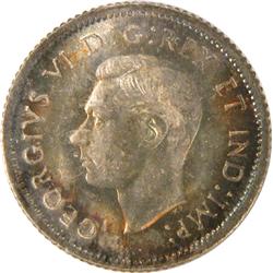 Canada Ten Cents 1937 ICCS MS-65