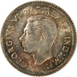 Canada Ten Cents 1937 ICCS MS-65