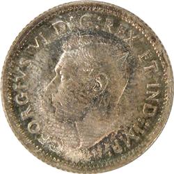 Canada Ten Cents 1937 ICCS MS-65