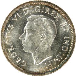 Canada Ten Cents 1938 ICCS MS-63