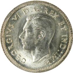 Canada Ten Cents 1939 ICCS MS-65