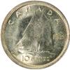 Image 2 : Canada Ten Cents 1939 ICCS MS-65