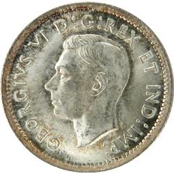 Canada Ten Cents 1939 ICCS MS-65