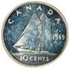 Image 2 : Canada Ten Cents 1949 PCGS SP-65