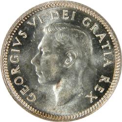Canada Ten Cents 1949 ICCS MS-65