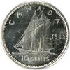 Image 2 : Canada Ten Cents 1963 ICCS MS-65 HCameo