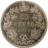 Image 2 : Canada 25 Cents 1870 Obv 1 CCCS EF-40