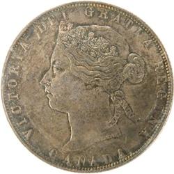 Canada 50 Cents 1870 LCW ICCS MS-64