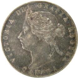 Canada 50 Cents 1870 LCW CCCS VF-30