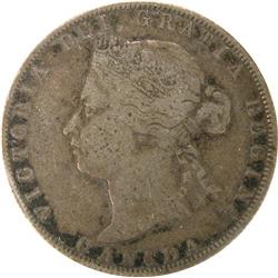 Canada 50 Cents 1870 LCW CCCS F-12