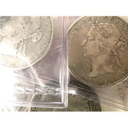 1871, 1872H, 1911 & 1929, all ICCS VG