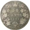 Image 2 : Canada 50 Cents 1871H CCCS VG-10