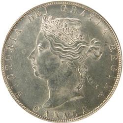 Canada 50 Cents 1881H PCGS MS-63