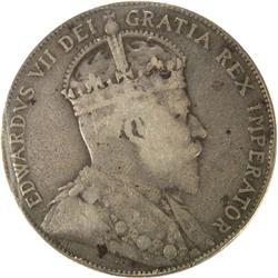 Canada 50 Cents 1910 Vic Lvs ICCS F-15