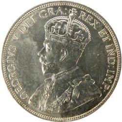Canada 50 Cents 1916 ICCS MS-63