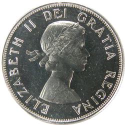 Canada 50 Cents 1957 ICCS PL-65 Cameo