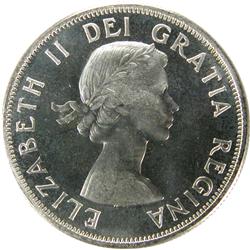 50 Cents 1958 ICCS PL-65 Heavy Cameo