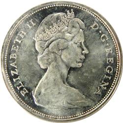 50 Cents 1967 ICCS MS-65 Heavy Cameo