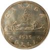 Image 2 : Canada Silver Dollar 1935 ICCS MS-64
