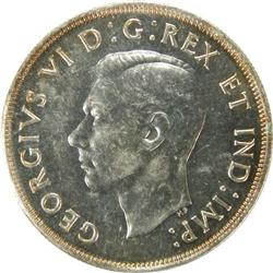 Canada Silver Dollar 1946 CCCS MS-60