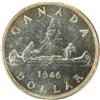 Image 2 : Canada Silver Dollar 1946 CCCS MS-60
