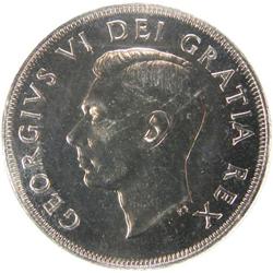 Canada Silver Dollar 1949 ICCS SP-64