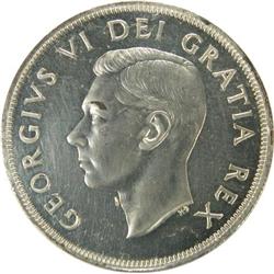 Canada Silver Dollar 1949 CCCS PL-63