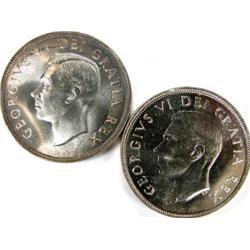 1949, two pieces, Choice to Gem Unc