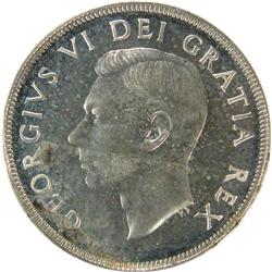 Silver Dollar 1951 Doubled 1 ICCS SP-65