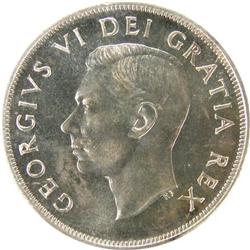 Canada Silver Dollar 1951 ICCS PL-65