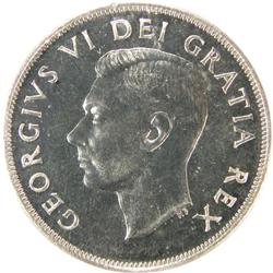 Canada Silver Dollar 1951 ICCS PL-64