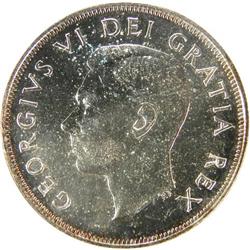 Canada Silver Dollar 1951 PCGS PL-63