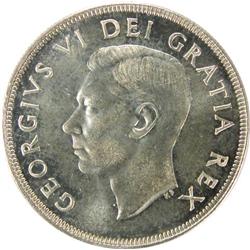 Canada Silver Dollar 1951 ICCS MS-64