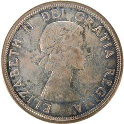 Dollar 1953 Shoulder Fold PCGS MS-65