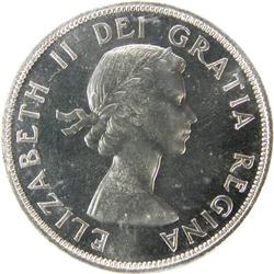 Silver Dollar 1955 ICCS PL-65 Cameo