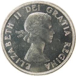 Canada Silver Dollar 1955 ICCS PL-65