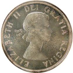 Canada Silver Dollar 1955 PCGS PL-65