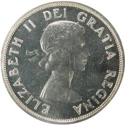 Silver Dollar 1957 ICCS PL-65 Cameo