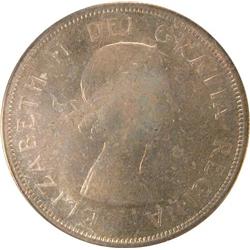 Canada Silver Dollar 1958 PCGS MS-65