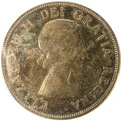 Canada Silver Dollar 1958 PCGS MS-64