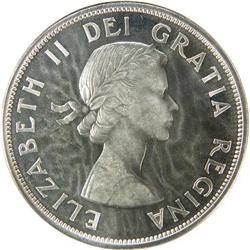 Canada Silver Dollar 1962 PCGS PL-66