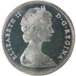 Silver Dollar 1965 Type 2 PCGS PL-66