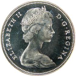 Canada Silver Dollar 1967 PCGS PR-67