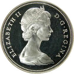 Canada Silver Dollar 1967 ANACS PF-67