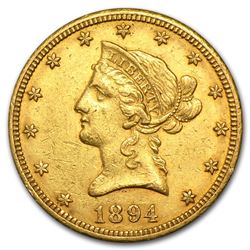 1894-O $10 Liberty Gold Eagle AU