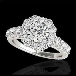 2.9 ctw SI/I Fancy Intense Yellow Diamond Ring 10K Rose Gold